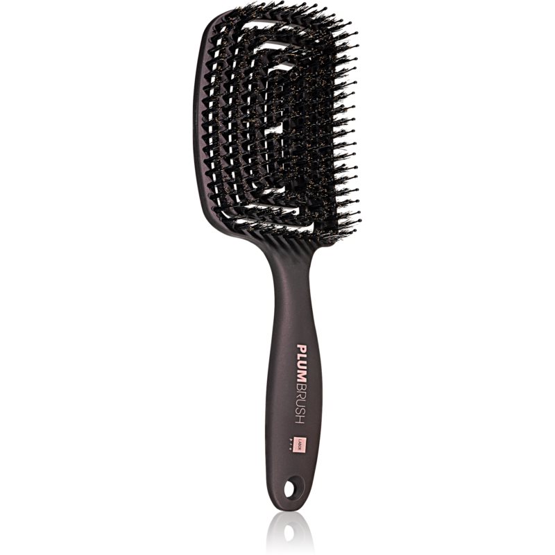 Labor Pro Plum Brush Thick Щітка для волосся з нейлоновими й кабанячими щетинками для міцного волосся 1 кс