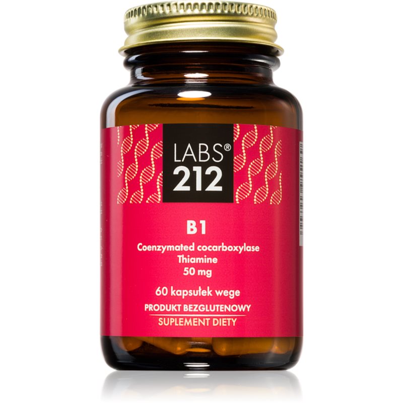 Labs212 B1 Coenzymated Cocarboxylase + Thiamine kapsułki do wsparcia metabolizmu energetycznego 60 caps.