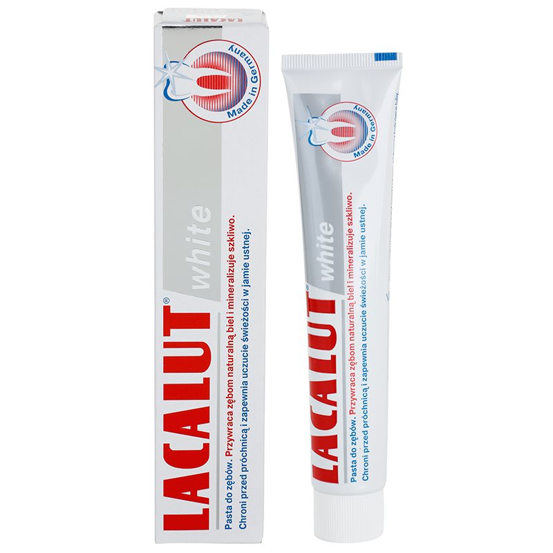 

Lacalut White зубна паста з відбілюючим ефектом