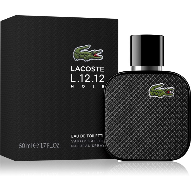 Lacoste Eau de Lacoste L.12.12 Noir Eau de Toilette für Herren 50 ml