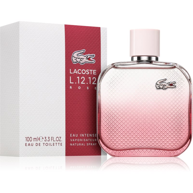 Lacoste L.12.12 Rose Eau Intense Eau De Toilette Da Donna 100 Ml - 2