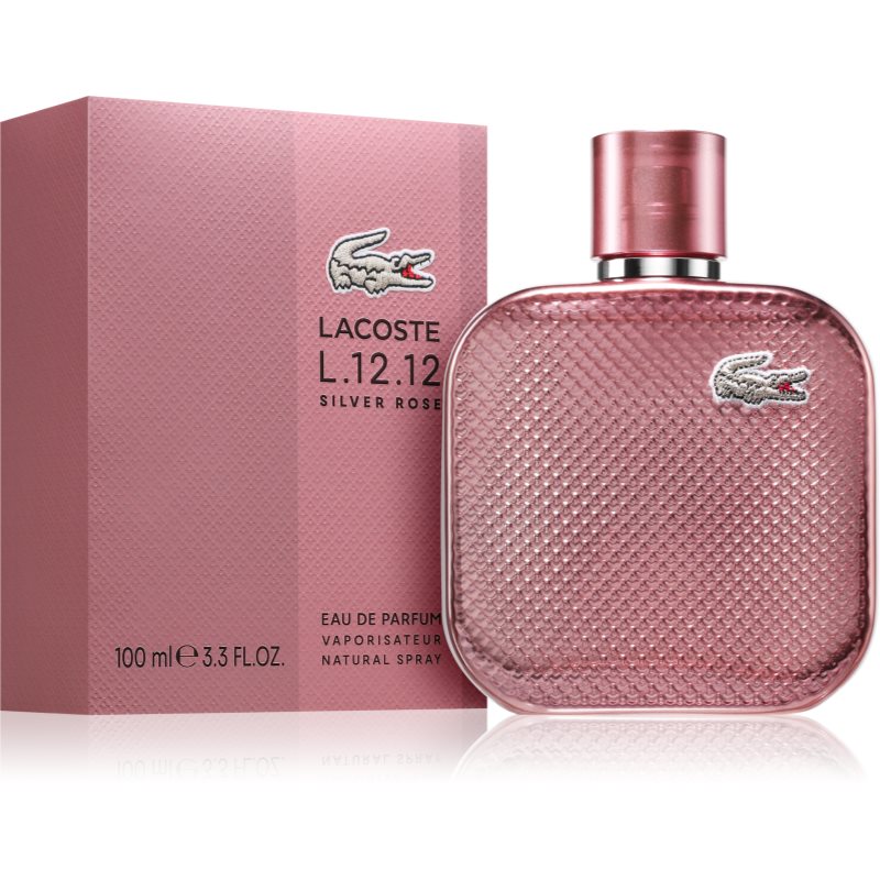 Lacoste L.12.12 Silver Rose Eau de Parfum für Damen 100 ml