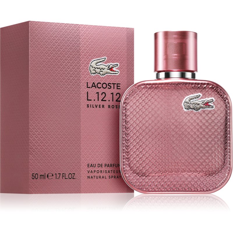Lacoste L.12.12 Silver Rose Eau de Parfum für Damen 50 ml