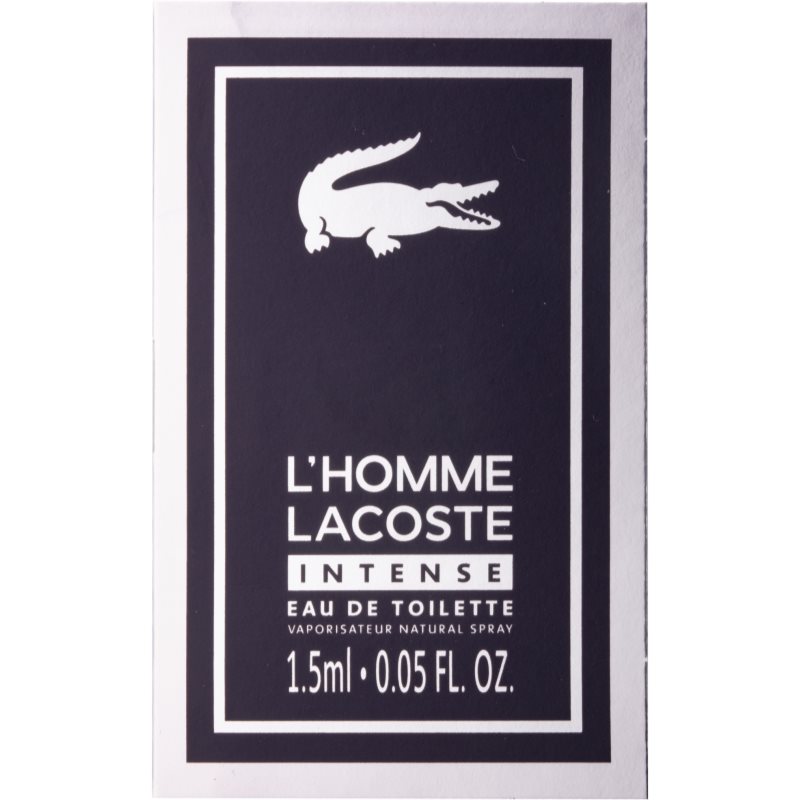 

Lacoste L'Homme Lacoste Intense туалетна вода для чоловіків