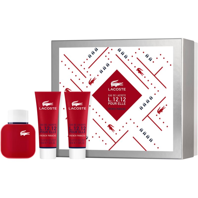 

Lacoste Eau de Lacoste L.12.12 Pour Elle French Panache подарунковий набір I. для жінок