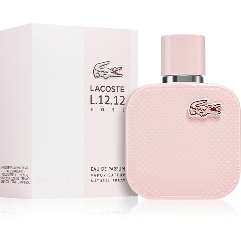 Lacoste L.12.12 Rose Eau De Parfum парфумована вода для жінок 50 мл