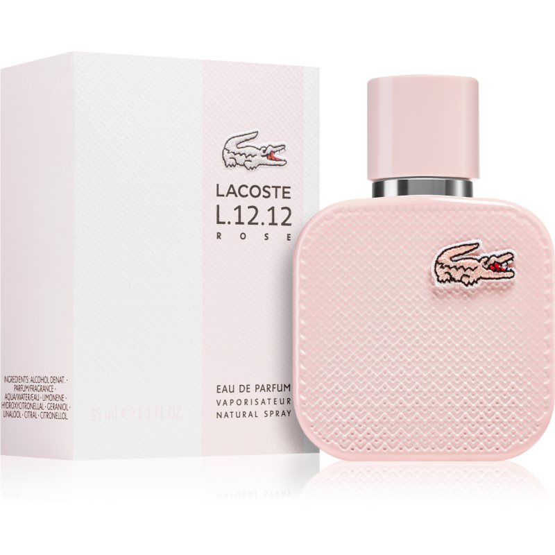 Lacoste L.12.12 Rose Eau De Parfum парфумована вода для жінок 35 мл