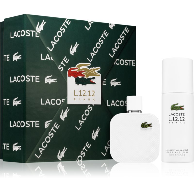 Lacoste Eau de Lacoste L.12.12 Blanc darčeková sada (pre mužov) I.