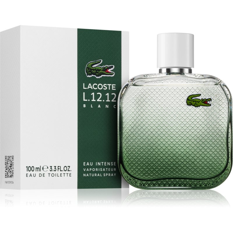 Lacoste L.12.12 Blanc Eau Intense туалетна вода для чоловіків 100 мл