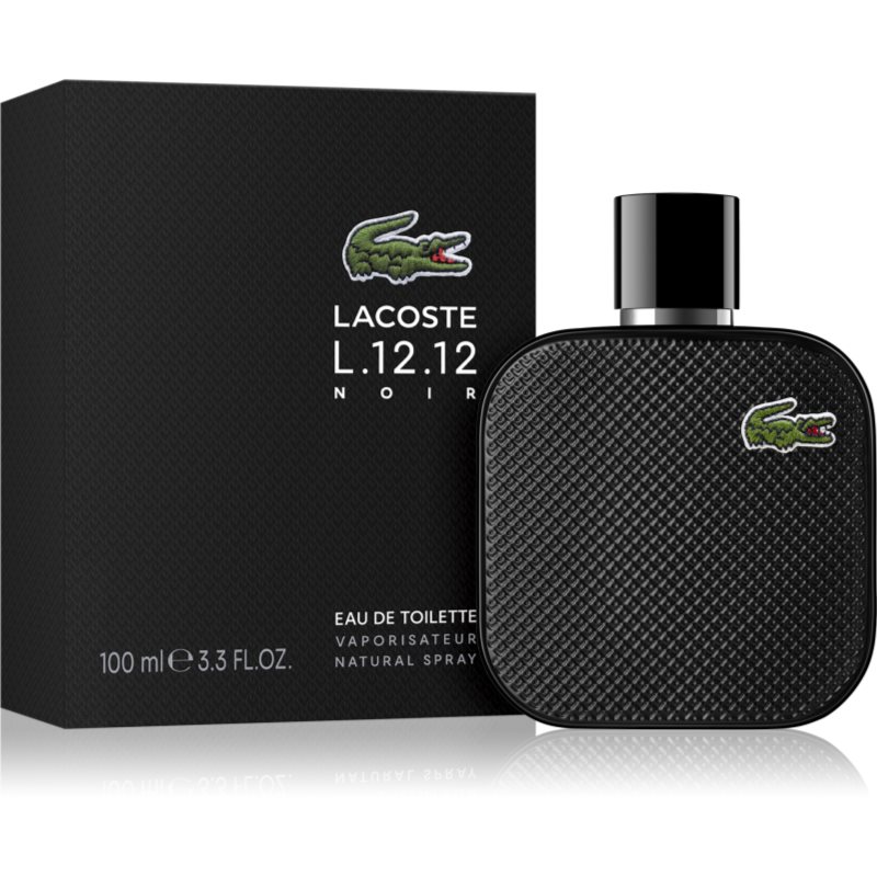 Lacoste Eau De Lacoste L.12.12 Noir Eau De Toilette For Men 100 Ml