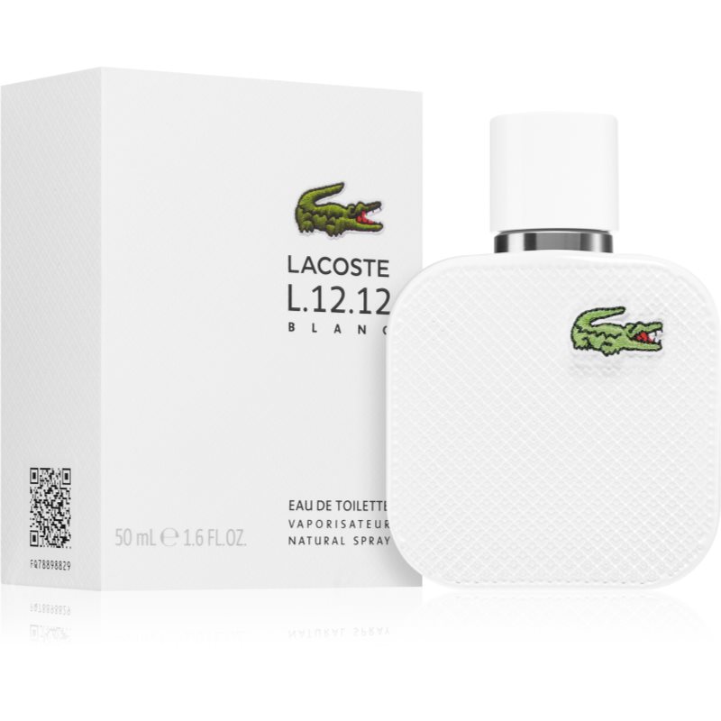 Lacoste Eau De Lacoste L.12.12 Blanc туалетна вода для чоловіків 50 мл