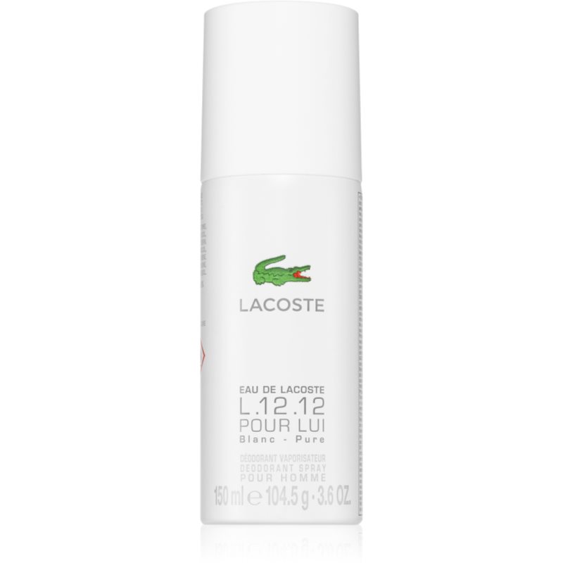 Lacoste Eau de Lacoste L.12.12 Blanc 150 ml dezodorant pre mužov deospray