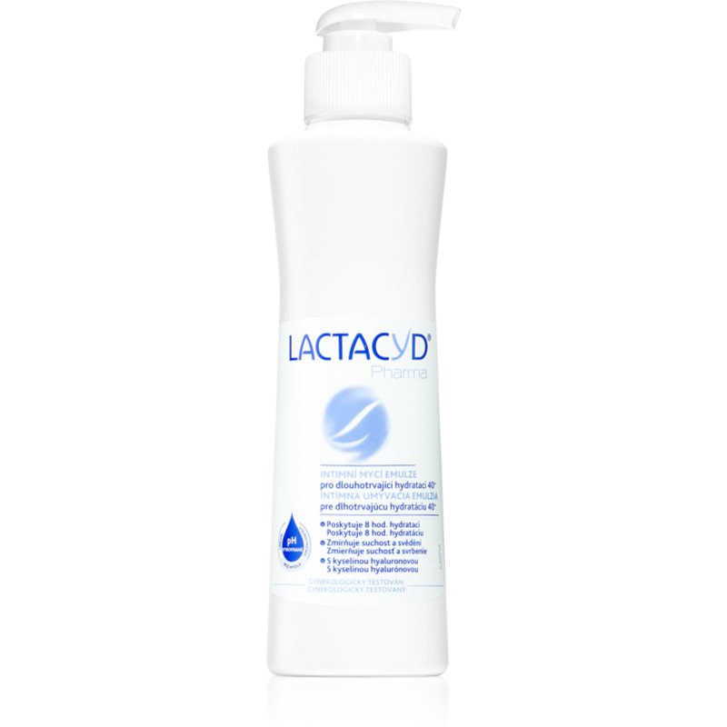 Lactacyd Pharma γαλάκτωμα πλυσίματος για ευαίσθητες περιοχές 40+ 250 ml