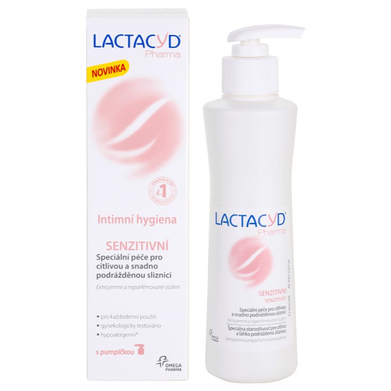 Lactacyd Pharma Sensitive Emulsion For Intimate Hygiene 250 Ml