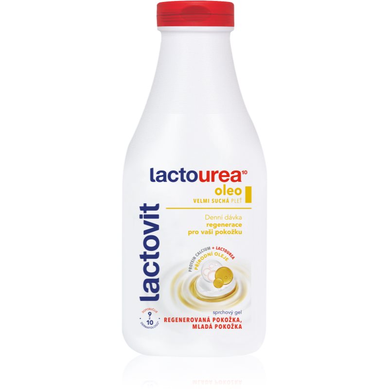 Lactovit LactoUrea Oleo gel de ducha regenerador para pieles muy secas 500 ml