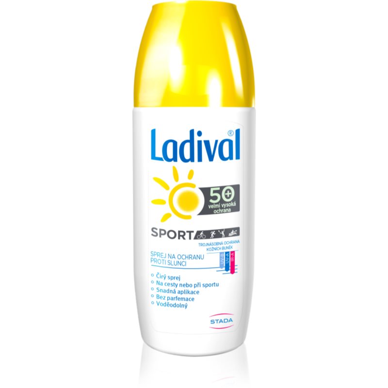 E-shop Ladival Sport transparentní ochranný sprej pro sportovce SPF 50+ 150 ml