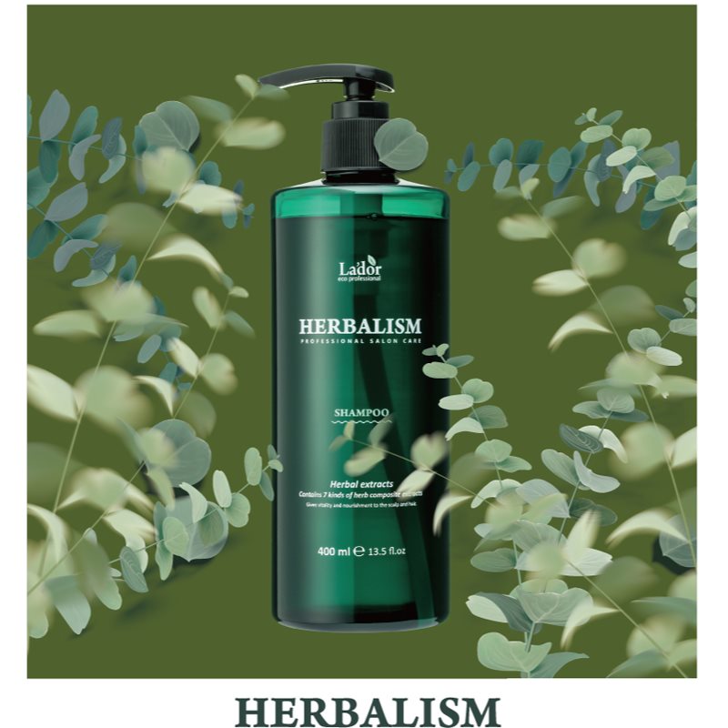 La'dor Herbalism Herbal Shampoo For Hair Loss 400 Ml