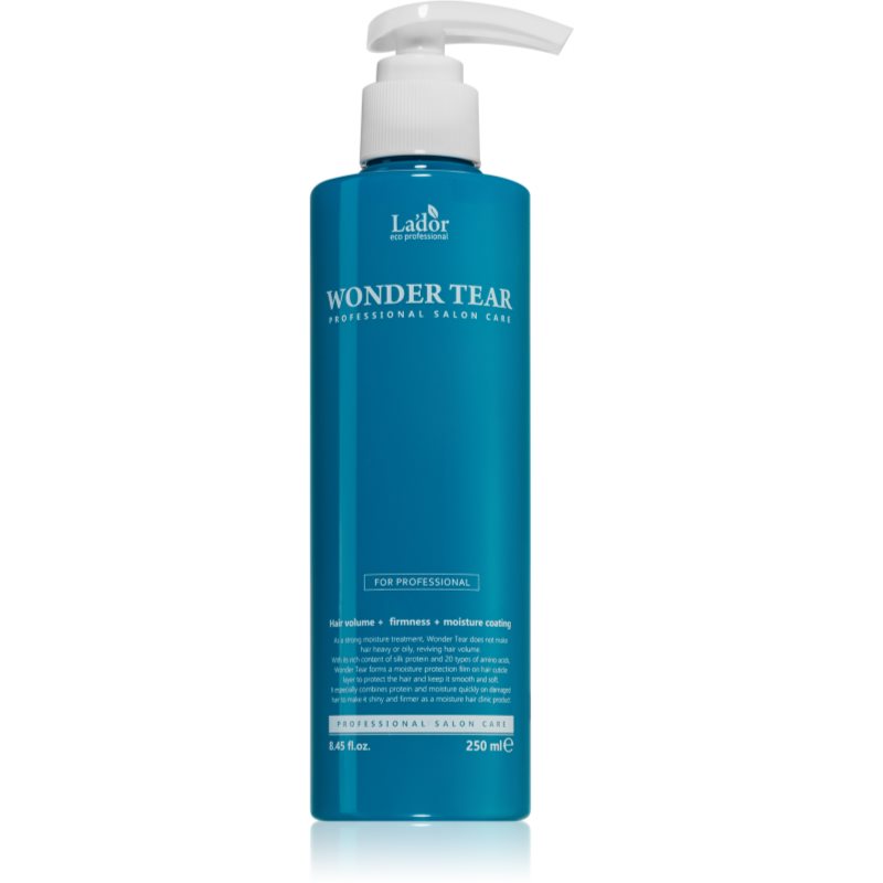 La'dor Wonder Tear intensyvaus poveikio drėkinamoji priemonė pažeistiems ir trapiems plaukams 250 ml