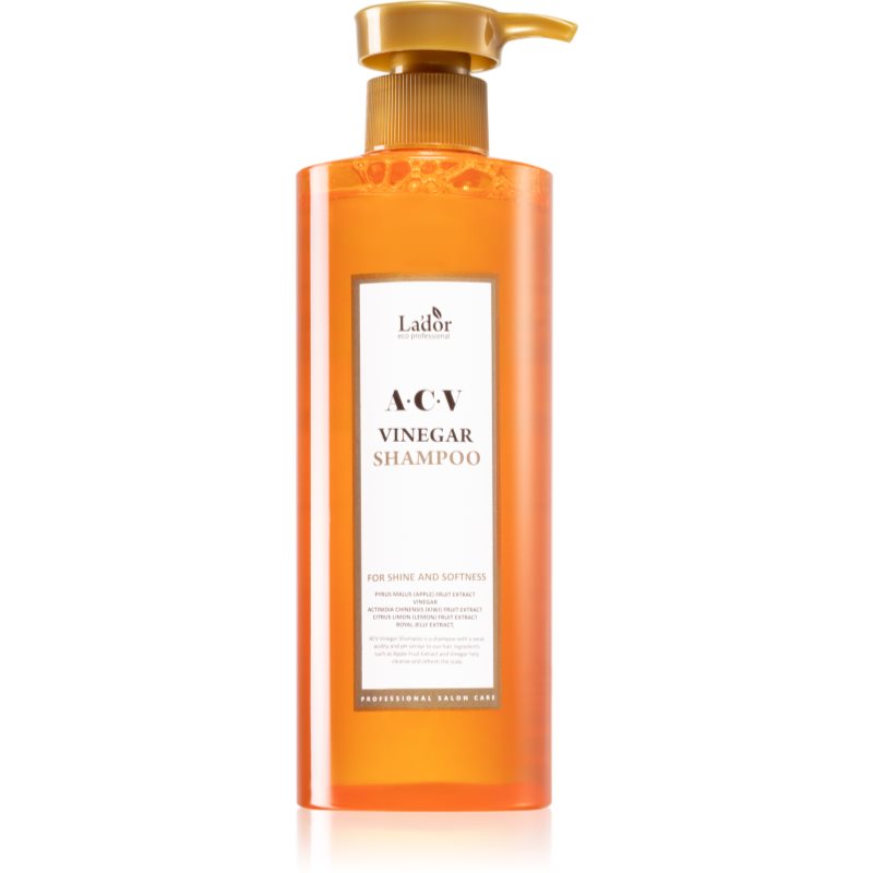 La'dor ACV Vinegar шампунь для глибокого очищення для блиску та шовковистості волосся 430 мл