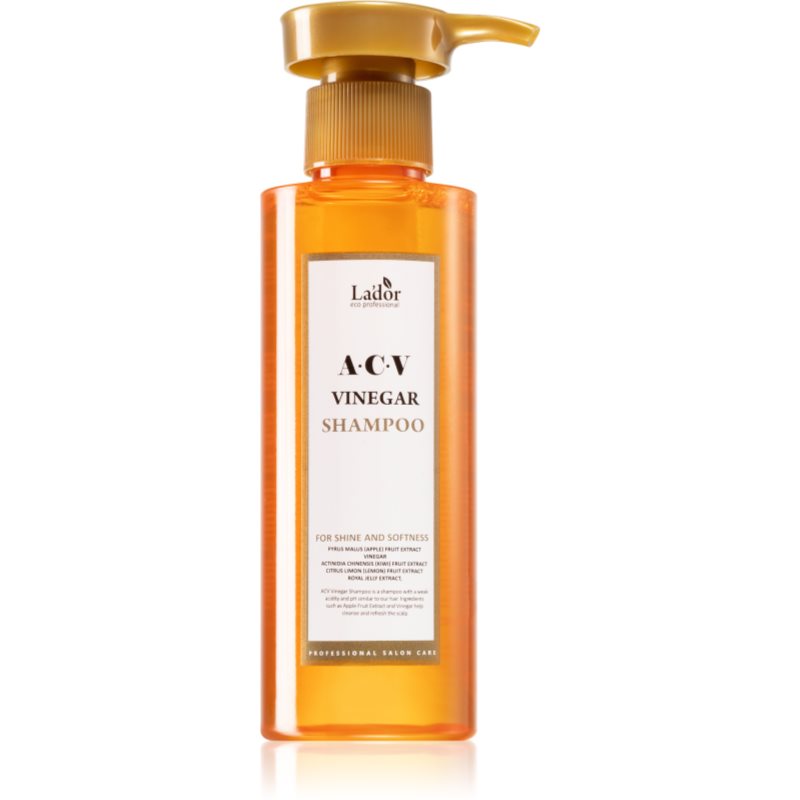 La'dor ACV Vinegar шампунь для глибокого очищення для блиску та шовковистості волосся 150 мл