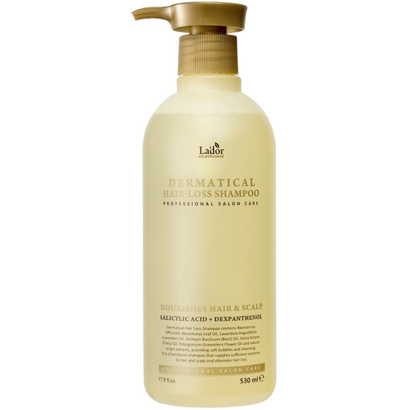La'dor Dermatical dermatologinis šampūnas plaukų slinkimui gydyti 530 ml