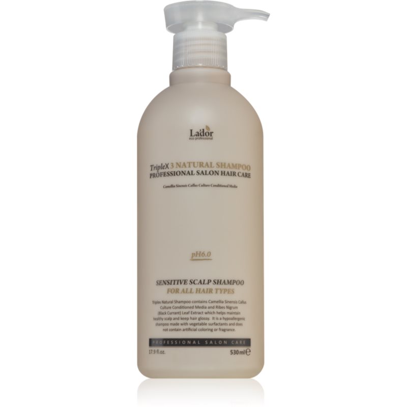 La'dor TripleX natūralus žolelių šampūnas visų tipų plaukams 530 ml