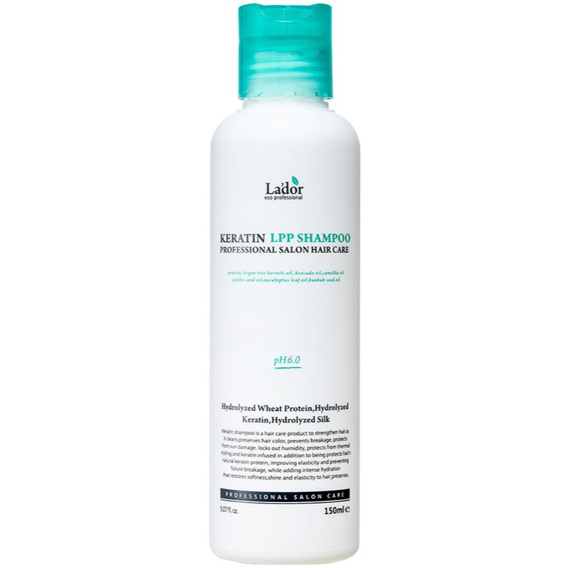 La'dor Keratin LPP atkuriamasis keratininis šampūnas maitina ir suteikia blizgesio 150 ml
