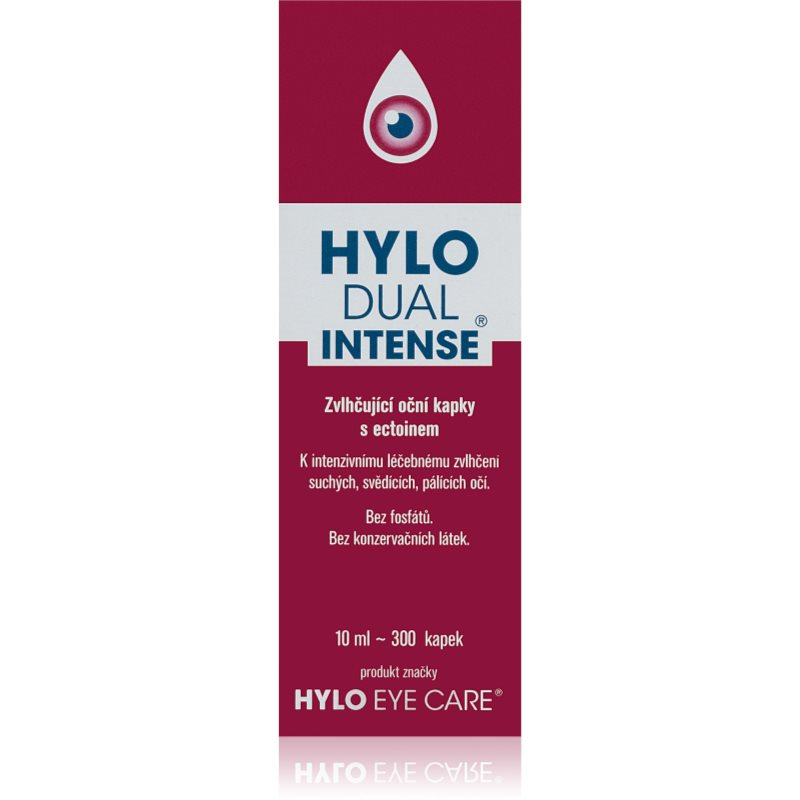 Hylo Eye Care Hylo Dual Intense očné kvapky na osvieženie unavených očí 10 ml