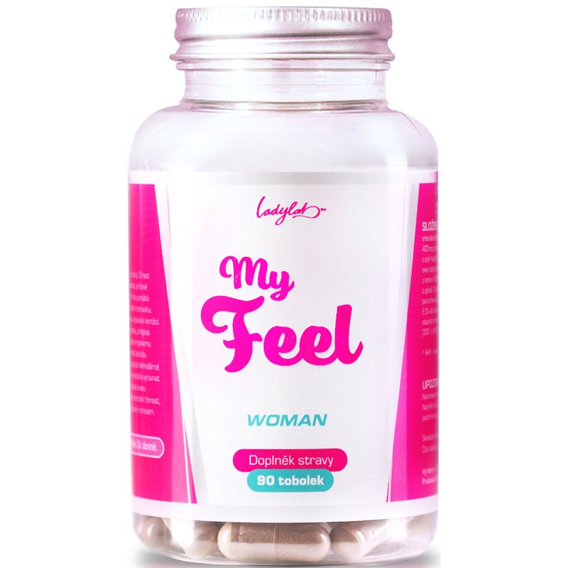Ladylab My Feel doplněk stravy pro podporu zdraví hormonální činnosti 90 cap