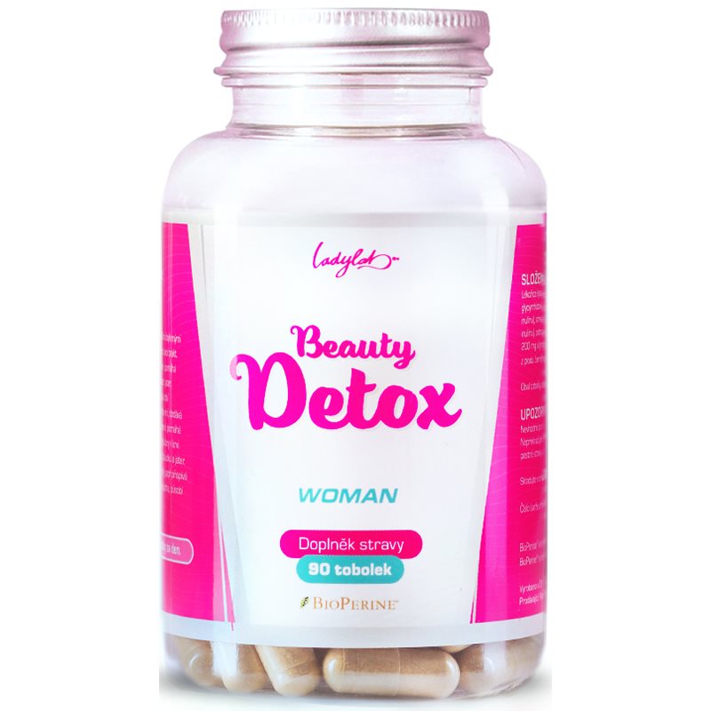 Ladylab Beauty Detox doplněk stravy pro podporu detoxikace organismu 90 cap