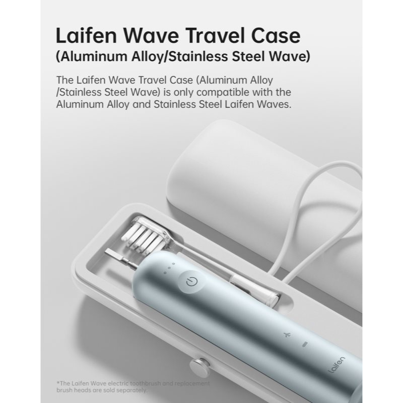 Laifen Wave cestovní pouzdro na zubní kartáček for models: Wave Aluminium LFTB01-A and Stainless Steel LFTB01-S 1 ks (obrázek 3)