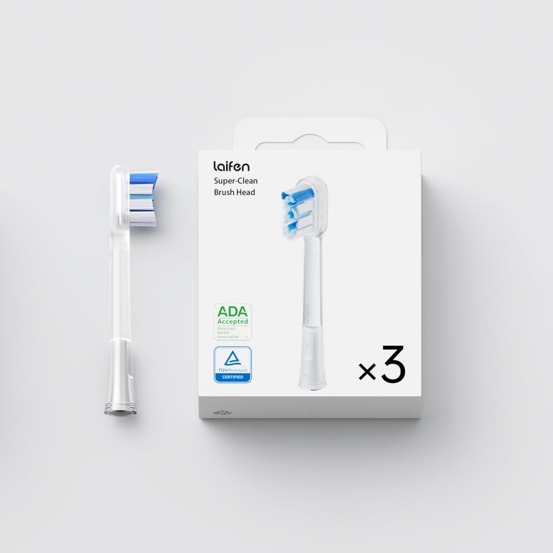 Laifen Super-Clean Transparent 2.0 náhradní hlavice 3 ks (obrázek 3)