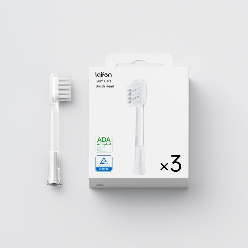 Laifen Gum Care Transparent 2.0 náhradní hlavice 3 ks (obrázek 3)
