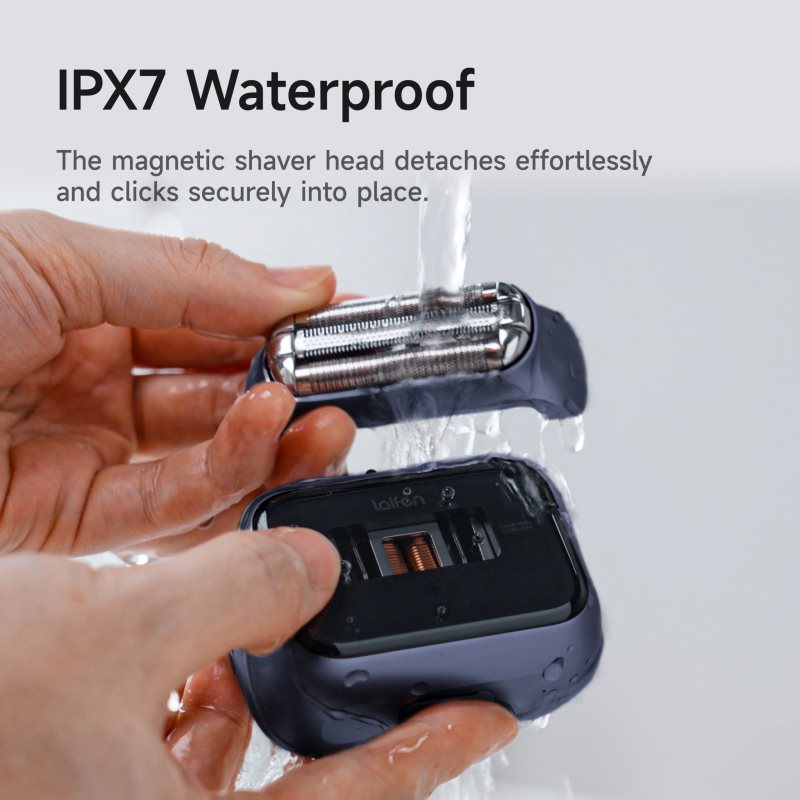 Laifen P3 Pro elektrický holicí strojek dárková sada Dark Blue 1 ks (obrázek 3)