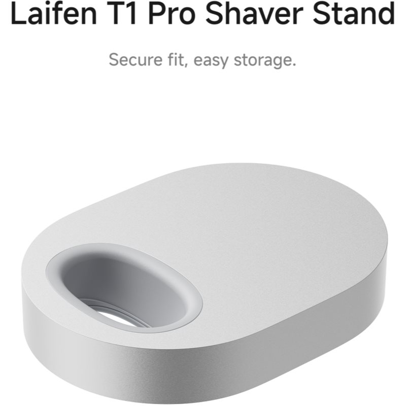 Laifen T1 Pro stojánek na holicí strojky Silver 1 ks (obrázek 5)