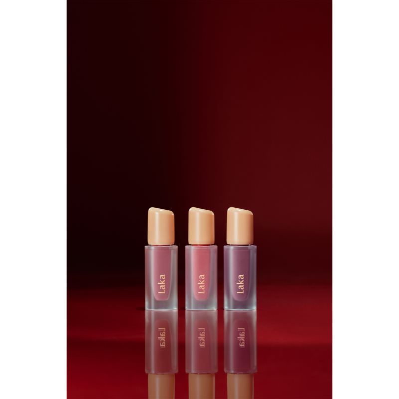 Laka Fruity Glam Tint dlhotrvajúci lesk na pery s hydratačným účinkom odtieň 101 Joyful 4.5 g