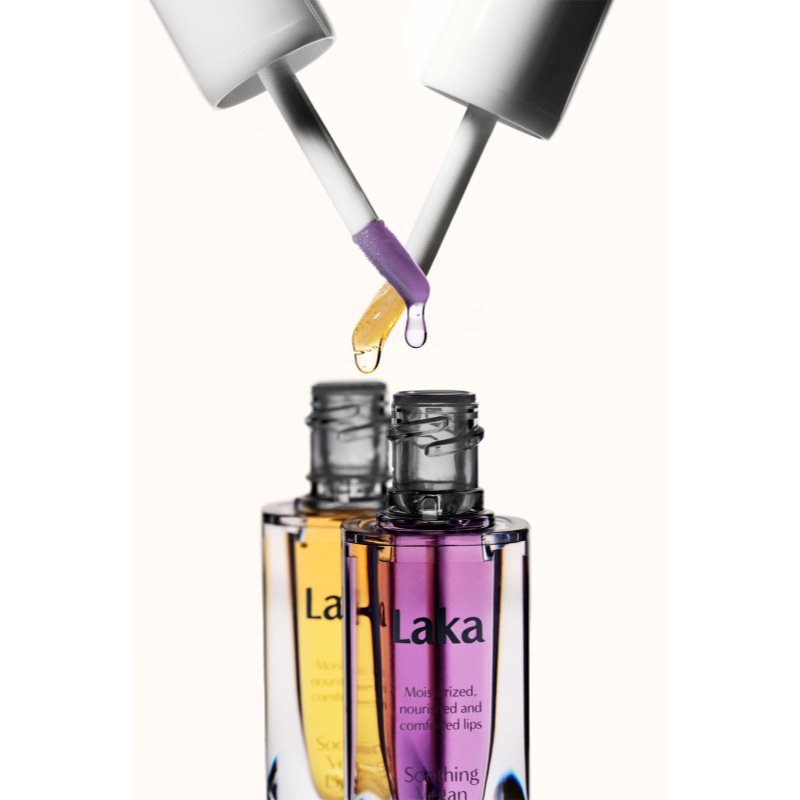 Laka Soothing Vegan Lip Oil olej na rty se zklidňujícím účinkem odstín Calming Purple 4.5 ml (obrázek 3)