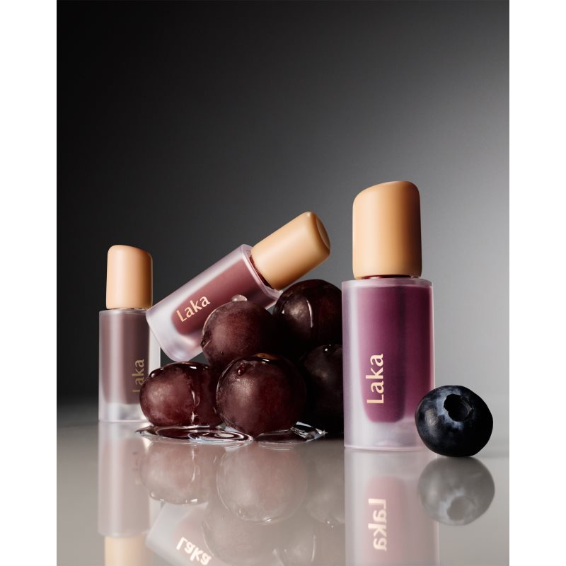 Laka Fruity Glam Tint dlhotrvajúci lesk na pery s hydratačným účinkom odtieň 121 Ash Nut 4.5 g (obrázok 4)