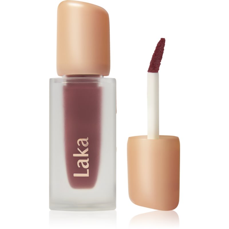 Laka Fruity Glam Tint dlhotrvajúci lesk na pery s hydratačným účinkom odtieň 121 Ash Nut 4.5 g