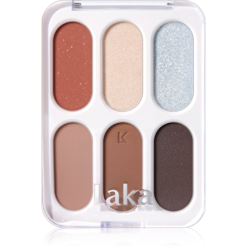 Laka Forever6 Eye Palette paletka očných tieňov odtieň 01 Beginning 7 g