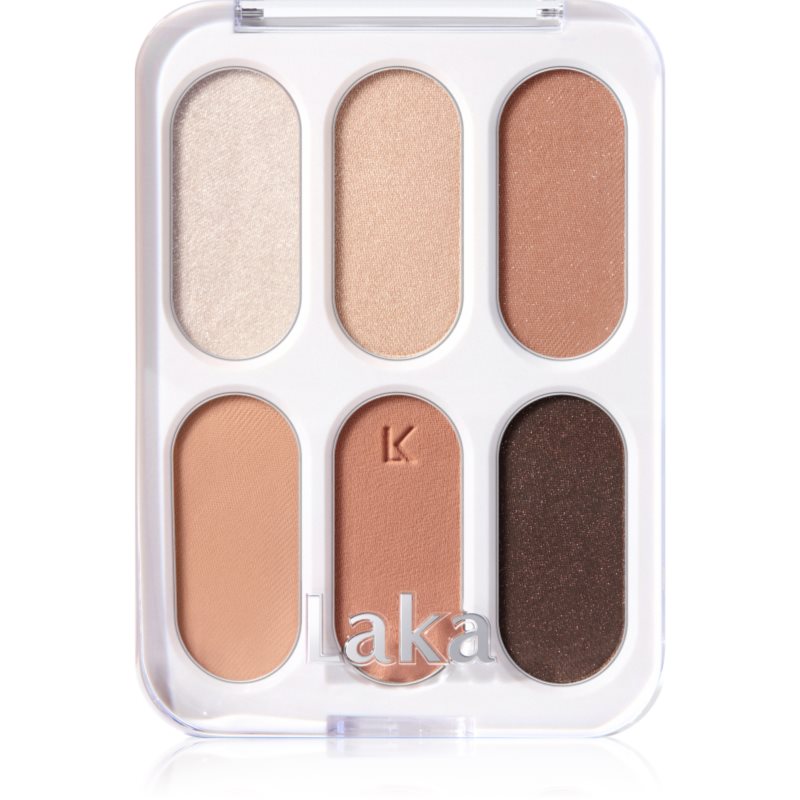 Laka Forever6 Eye Palette paletka očných tieňov odtieň 04 Tan Peach 7 g