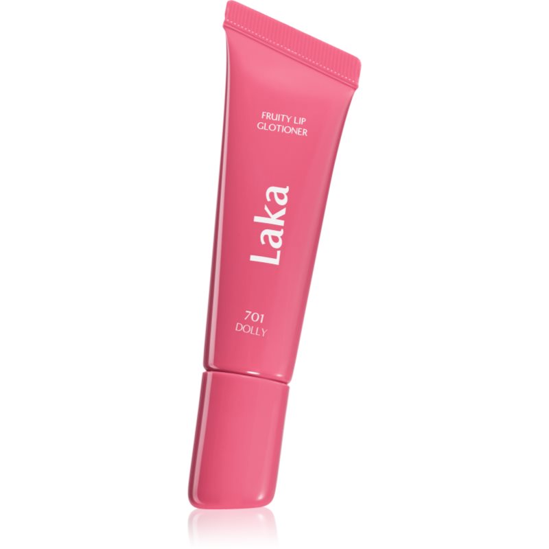 Laka Fruity Lip Glotioner kosteuttava huulikiilto sävy 701 Dolly 10 ml