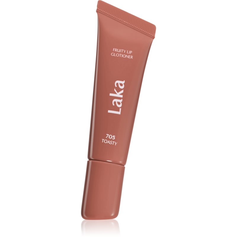 Laka Fruity Lip Glotioner hydratačný lesk na pery odtieň 705 Toasty 10 ml