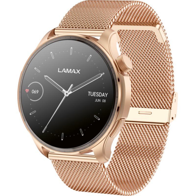 LAMAX Electronics Prism AMOLED Rose Gold смарт часовник 1 бр.