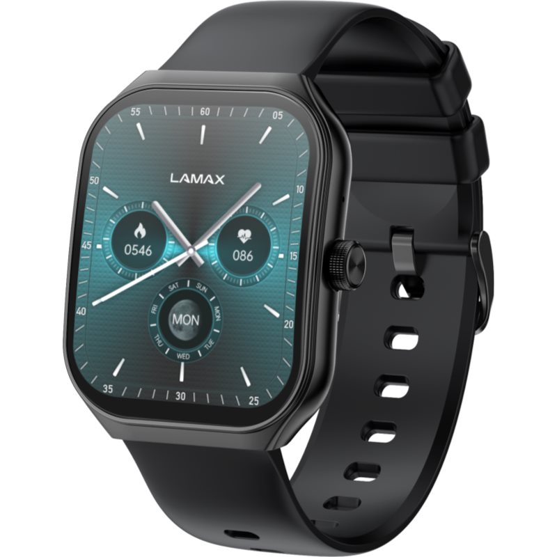 LAMAX Electronics Flow AMOLED Black смарт часовник 1 бр.
