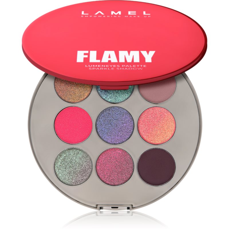 LAMEL Flamy Lumeneyes Palette Lidschattenpalette 9 g