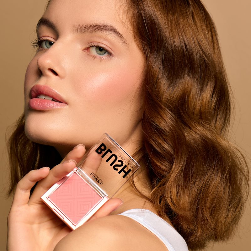 LAMEL OhMy Blush Cheek Colour компактні рум'яна з матуючим ефектом відтінок 404 3,8 гр