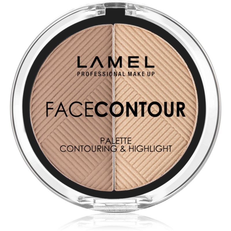 LAMEL Insta Face Contour контурна палетка для обличчя 6 гр