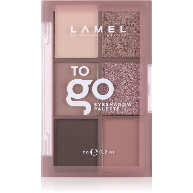 

LAMEL OhMy To Go палетка тіней для очей #401