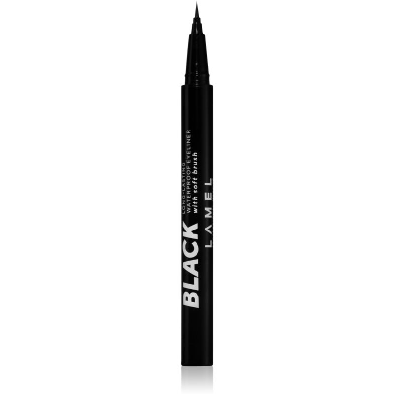 Photos - Eye / Eyebrow Pencil LAMEL Insta BLACK підводка для очей 0,6 мл 